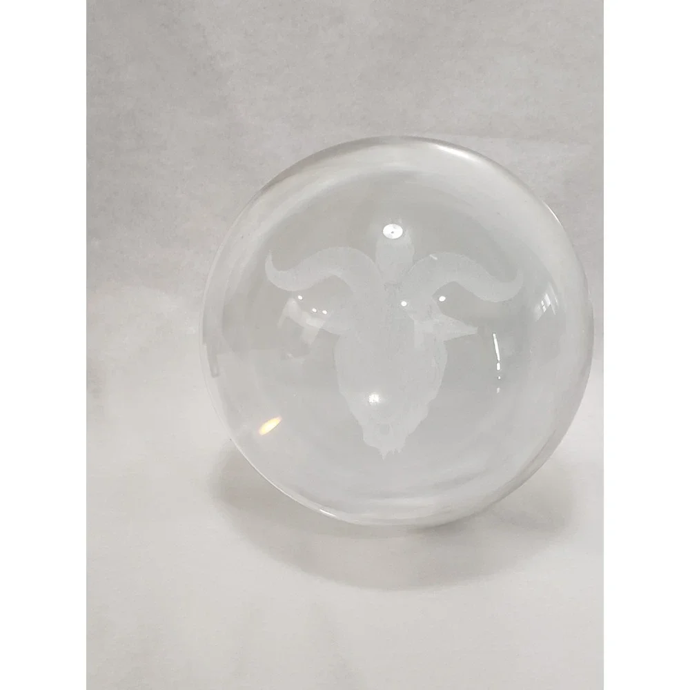 NEW KILLSTAR BAPHOMET Paperweight Crystal Ball Gothic Home Decor Gift Halloween
